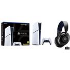 SONY PlayStation 5 Digital Edition (Model Group - Slim) & Arctis Nova 4P Wireless 7.1 Gaming Hea