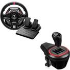 Thrustmaster T128 Racing Wheel & Pedals for Xbox Series X/S & TH8S Shifter Bundle