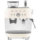 SMEG EGF03CRUK Bean to Cup Coffee Machine - Cream, Cream