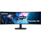 SAMSUNG Odyssey G9 LS49CG954EUXXU Wide Quad HD 49 Curved VA LCD Gaming Monitor - Black, Black