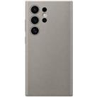 SAMSUNG Galaxy S24 Ultra Vegan Leather Case - Taupe, Silver/Grey