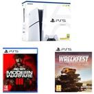 SONY PlayStation 5 (Model Group - Slim), Wreckfest & Call of Duty: Modern Warfare III Bundle, Wh