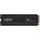 CRUCIAL T700 M.2 Internal SSD - 2 TB, Black