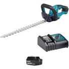 MAKITA LXT DUH507RT Cordless Hedge Trimmer with 1 Battery - Blue & Black