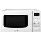 ABODE AMD2002-M Compact Solo Microwave - White, White