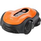 FLYMO UltraLife 1500 Cordless Robot Lawn Mower - Black & Orange