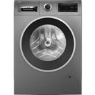 BOSCH Series 6 i-DOS WGG244FCGB 9 kg 1400 Spin Washing Machine - Grey, Silver/Grey