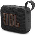 JBL GO4 Portable Bluetooth Speaker - Black, Black