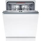 Bosch Series 4 SMV4ECX23G Full-size Fully Integrated WiFi-enabled Dishwasher, Silver/Grey