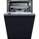 HOTPOINT HI9C 3M19 C S UK Slimline Fully Integrated Dishwasher, Silver/Grey