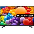 50" LG 50UT73006LA Smart 4K Ultra HD HDR LED TV, Black