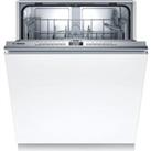 BOSCH Series 4 SMV4HTX00G Full-size Fully Integrated WiFi-enabled Dishwasher, Silver/Grey