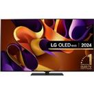 55" LG OLED55G46LS Smart 4K Ultra HD HDR OLED TV with Amazon Alexa, Silver/Grey
