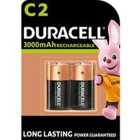 Duracell LR14/MN1400 Accu C Rechargeable NiMH Batteries - Pack of 2