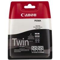Canon PGI-525 Black Ink Cartridge - Twin Pack, Black