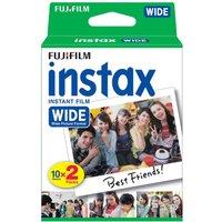 INSTAX P10GM13220A Instax Wide Film - 20 Shot Pack, White