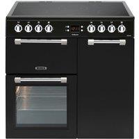 LEISURE Cookmaster CK90C230K Electric Ceramic Range Cooker - Black, Black