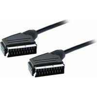 CURRYS ESS C1SCT15 SCART Cable - 1 m, Black