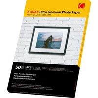 KODAK Ultra Premium 100 x 150 mm Photo Paper - 50 Sheets