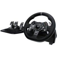 LOGITECH Driving Force G920 Xbox & PC Racing Wheel & Pedals - Black