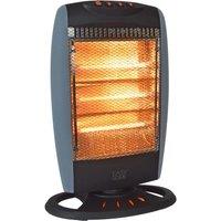 STATUS HH-1200W1PKB Portable Panel Heater - Black & grey, Black,Silver/Grey