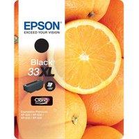 EPSON No. 33 Oranges XL Black Ink Cartridge, Black