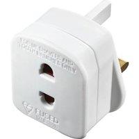MASTERPLUG SHADC-MP Shaver Adapter, White