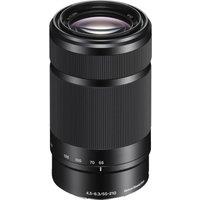 SONY E 55-210 mm f/4.5-6.3 OSS Telephoto Zoom Lens, Black