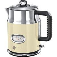 RUSSELL HOBBS Retro Vintage N21672 Jug Kettle - Cream, Cream