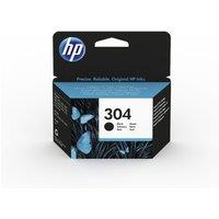 HP 304 Original Black Ink Cartridge, Black