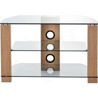 TTAP Vision 800 TV Stand - Light Oak, Brown