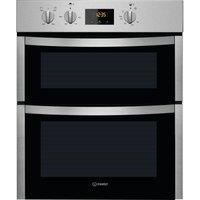 INDESIT Aria DDU 5340 C IX Electric Built-under Double Oven - Stainless Steel, Stainless Steel