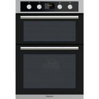 HOTPOINT Class 2 DD2 844 C IX Electric Double Oven - Stainless Steel & Black, Stainless Steel