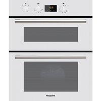 HOTPOINT Class 2 DU2 540 Electric Built-under Double Oven - White, White