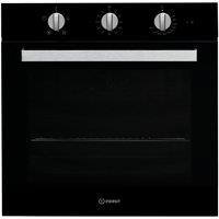 INDESIT Aria IFW 6330 Electric Single Oven - Black, Black