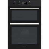 HOTPOINT Class 2 DD2 540 BL Electric Double Oven - Black, Black