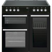 FLAVEL MLN9CRK 90 cm Electric Ceramic Range Cooker - Black, Black