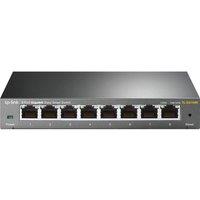 TP-LINK TL-SG108E Network Switch - 8 port, Silver/Grey