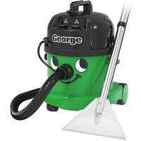 NUMATIC George GVE370 3-in-1 Cylinder Wet & Dry Vacuum Cleaner - Green & Black, Green,Black