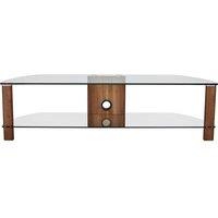 ALPHASON Century 1500 TV Stand - Walnut, Clear,Brown