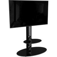 Avf Reflections FSL800LUB Lugano TV Stand with Bracket - Black, Black