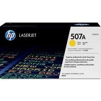 HP 507A Original Yellow Toner Cartridge, Yellow