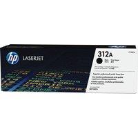 HP 312A Original LaserJet Black Toner Cartridge, Black