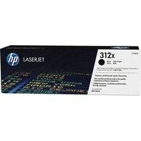 HP 312X High Yield Original LaserJet Black Toner Cartridge