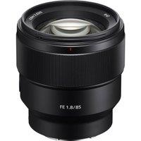 SONY FE 85 mm f/1.8 Standard Prime Lens, Black