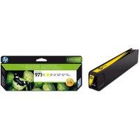 HP 971XL High Yield Original Yellow Ink Cartridge, Yellow