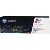 HP 312A Original CF383A Magenta Toner Cartridge, Magenta