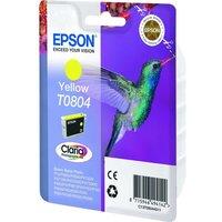 Epson T0804 Hummingbird Yellow Ink Cartridge, Yellow