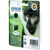 Epson Monkey T0891 Black Ink Cartridge, Black