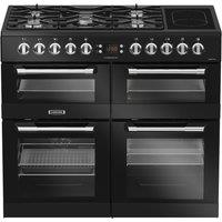 LEISURE Cuisinemaster CS100F520K Dual Fuel Range Cooker - Black, Black